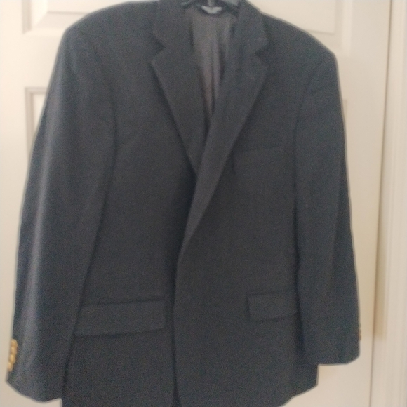 Pronti-Uomo Couture 100 Percent CASHMERE Black Blazer Jacket L - Picture 4 of 15